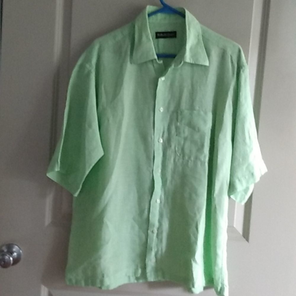 Bullock & Jones 100% linen sz L